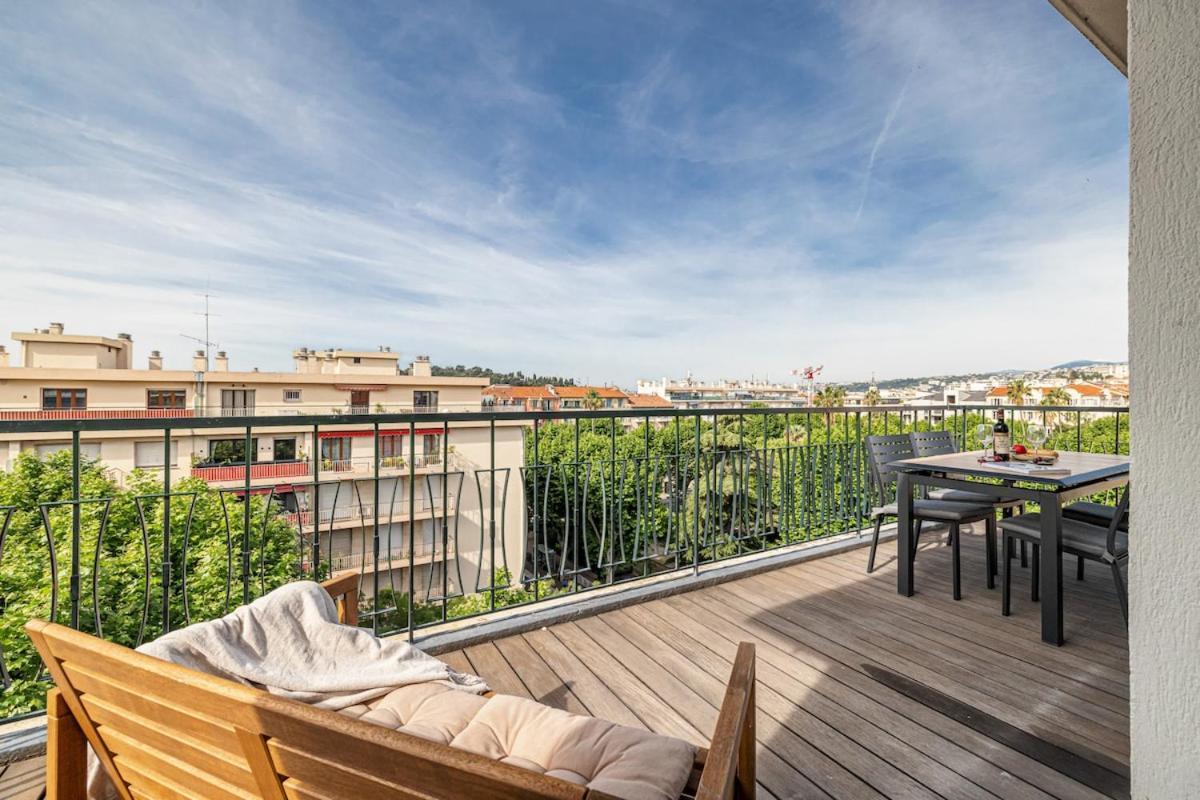 Delfino - Charming Roof Terrace W Ac Nizza