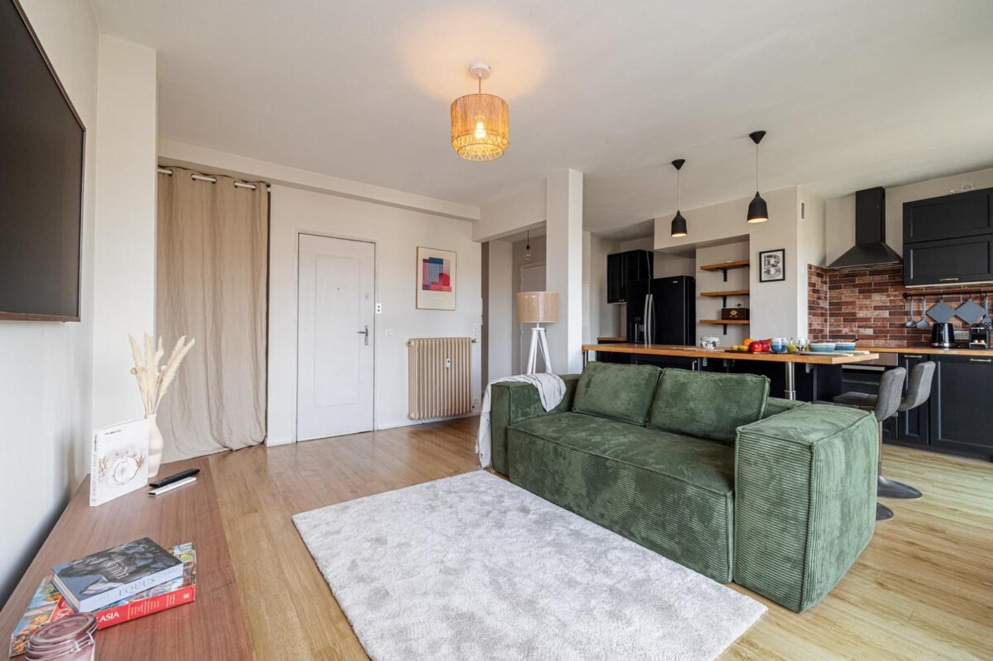 Delfino - Charming Roof Terrace W Ac Appartamento Nizza